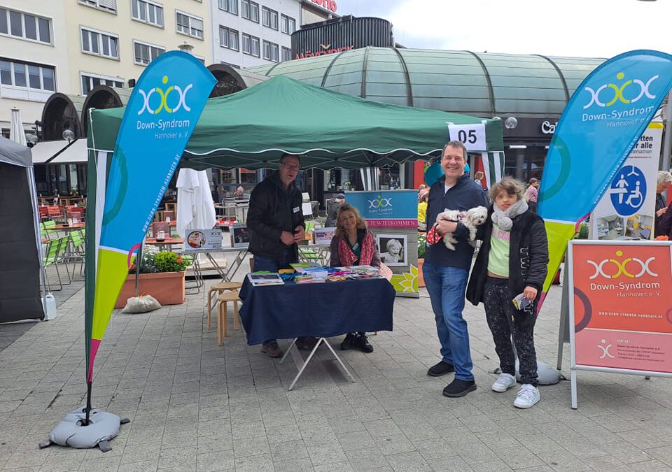 Vereinsaktion beim Selbsthilfetag
