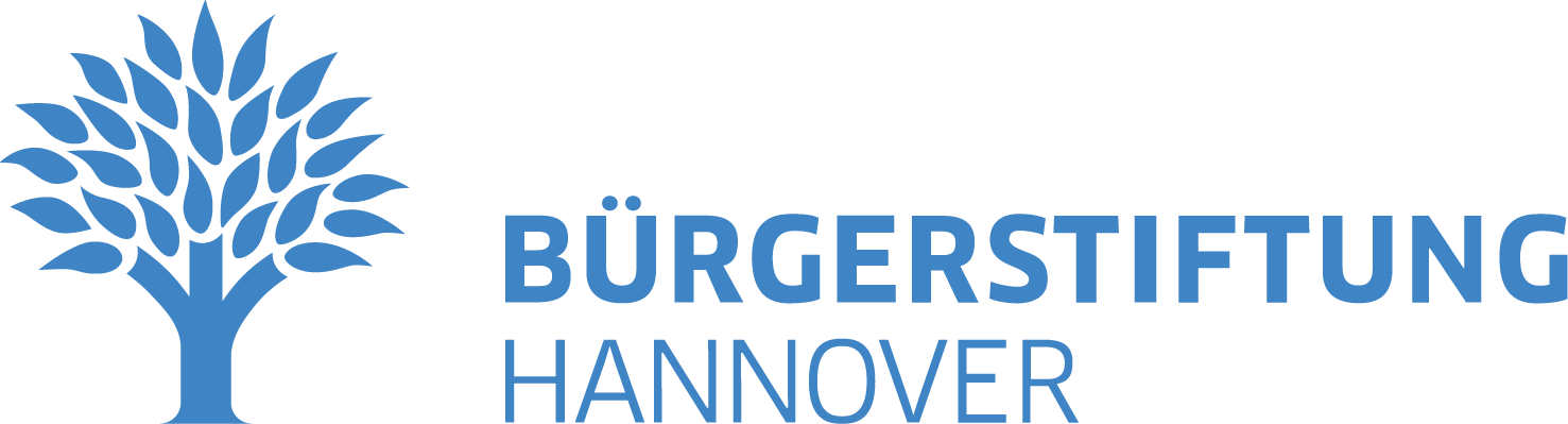 BSH_CD_Logo_L_blau_rgb gefördert von der Bürgerstiftung Hannover